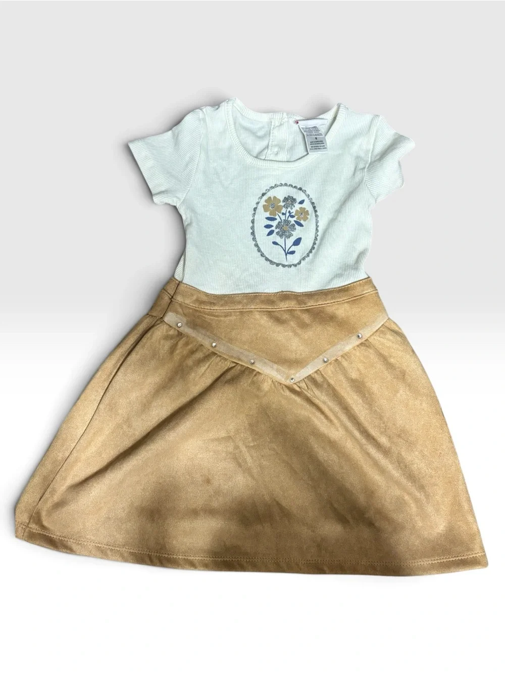 Twin Set! Little Lass Girls 2-Piece Dress & Denim Crop Jacket Sets Size 6